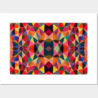 Color Pencil Pattern 3 Posters and Art